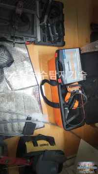대구 누수 복구 공사를 마감하는 현장, 수성구 시지동 청구전원타운