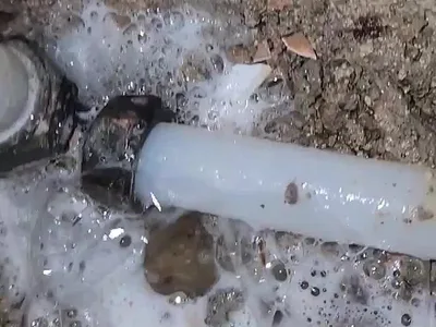 경산 상가식당 누수를 영업에 지장없게 야간누수탐